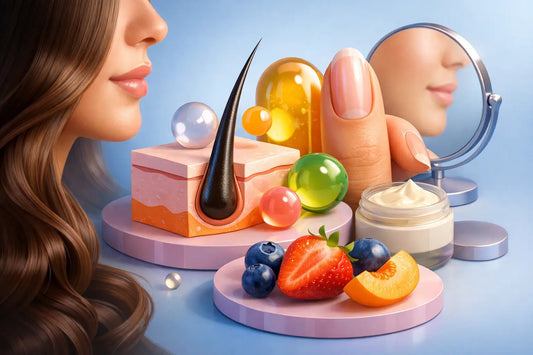 What Vitamins Support Hair Skin and Nails?