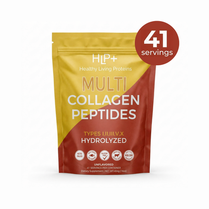 Multi Collagen Peptides Types (I, II, III, V, X)