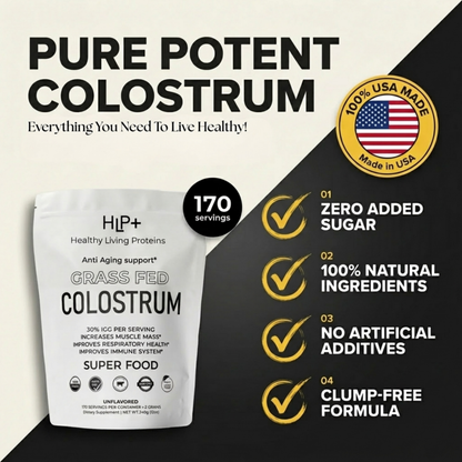 Grass-Fed Bovine Colostrum (30% IgG)