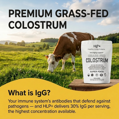 Grass-Fed Bovine Colostrum (30% IgG)