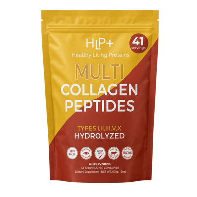 Multi Collagen Peptides Types (I, II, III, V, X)