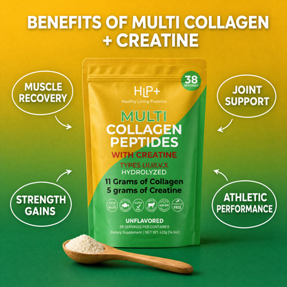 Multi Collagen Peptides & Creatine