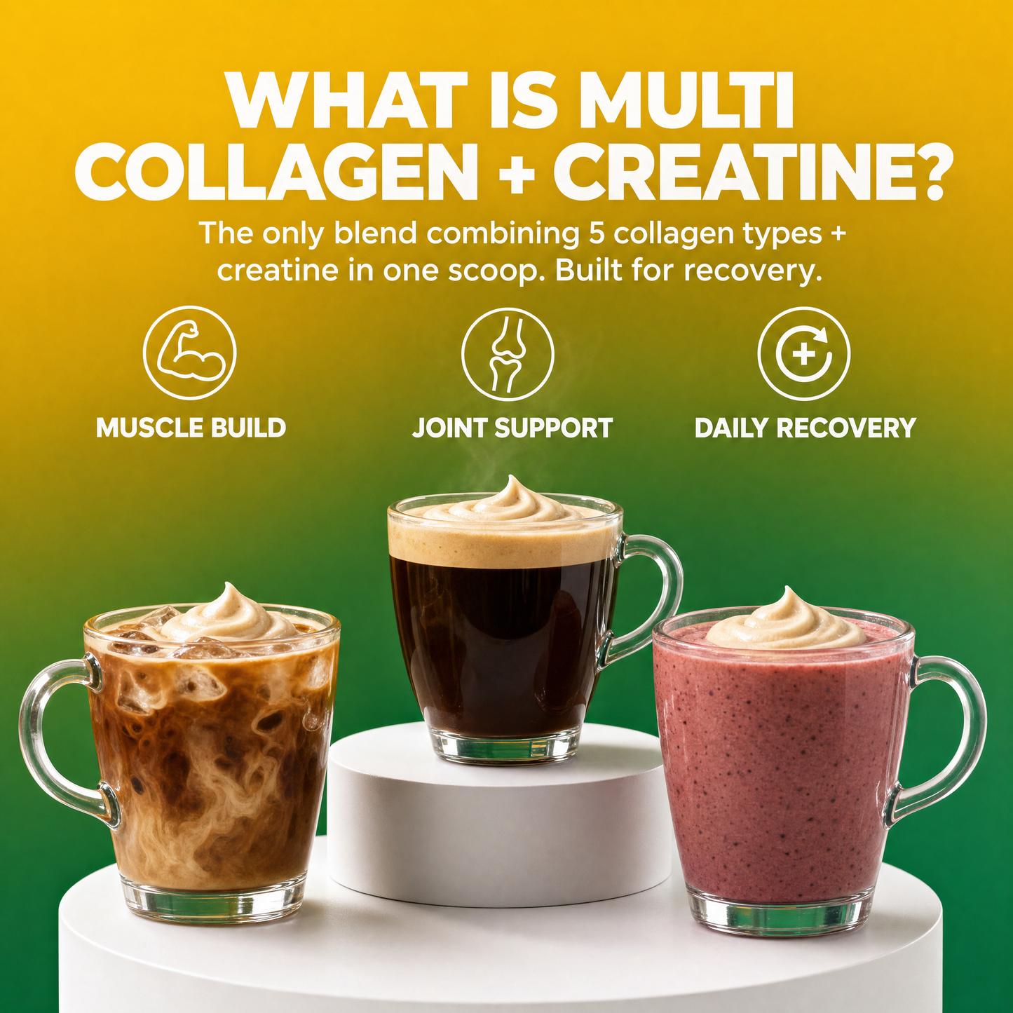 Multi Collagen Peptides & Creatine